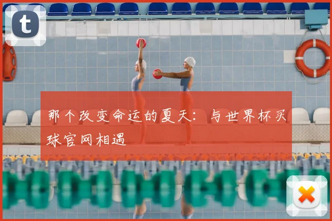 那个改变命运的夏天：与世界杯买球官网相遇