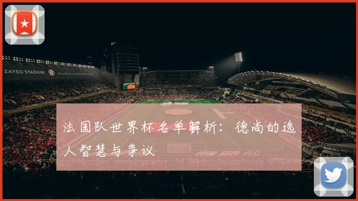 法国队世界杯名单解析：德尚的选人智慧与争议