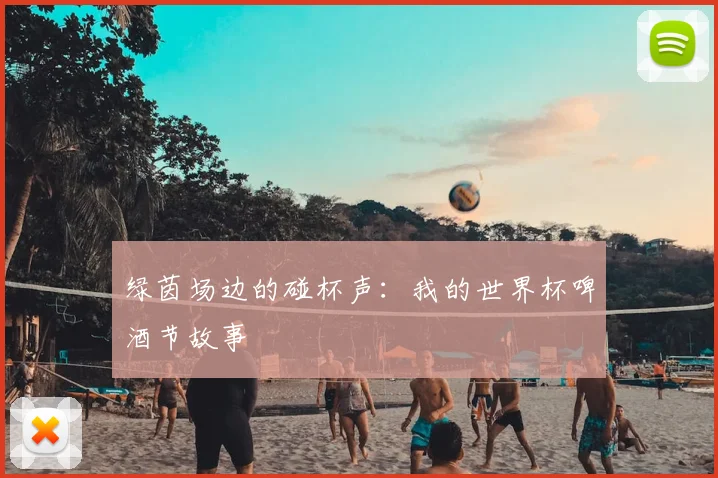 绿茵场边的碰杯声：我的世界杯啤酒节故事